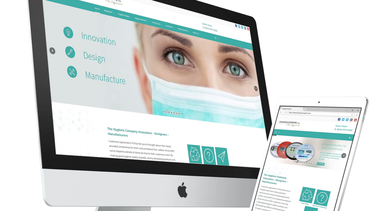 the-hygiene-company-website